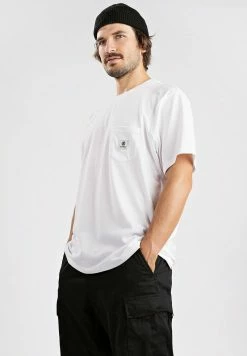 Element Homme T Shirt Imprimé Optic White