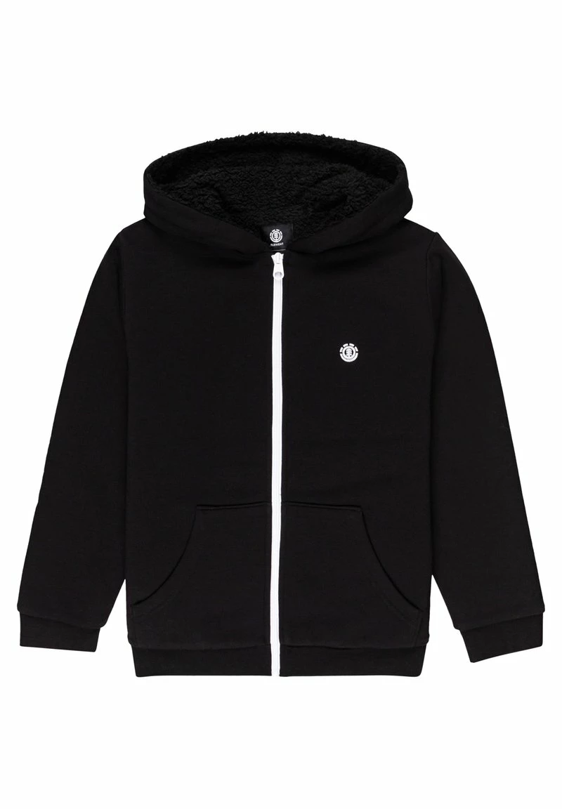Element MIT REISSVERSCHLUSS Sweat à Capuche Zippé Flint Black Enfant