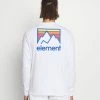 Element JOINT T Shirt à Manches Longues Optic White Homme