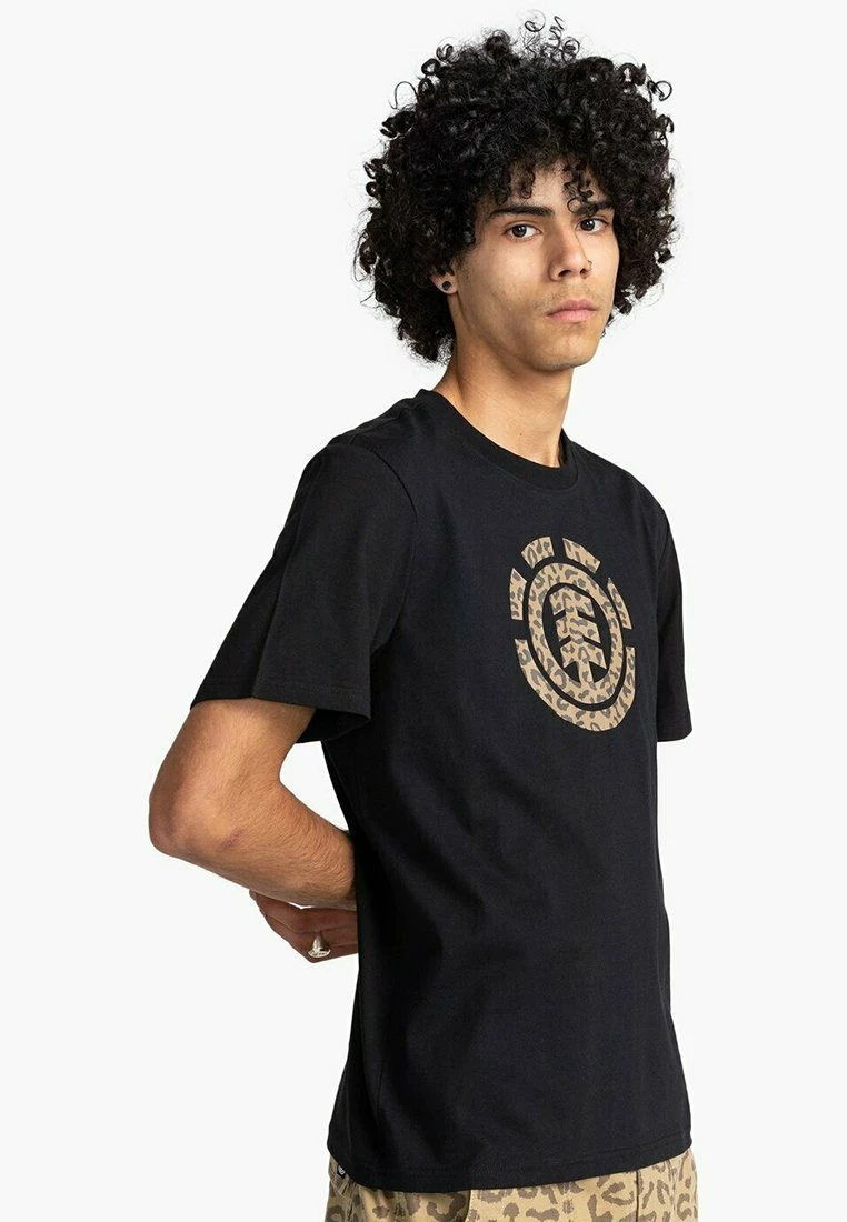 Element MANCHES COURTES HOMME T Shirt Imprimé Flint Black â Image 4