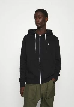 Element Homme CORNELL CLASSIC Sweat à Capuche Zippé Flint Black