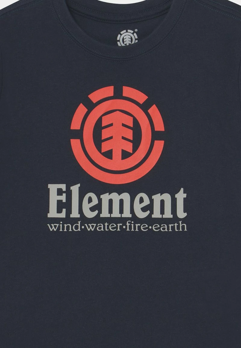 Element Enfant VERTICAL SS YOUTH T Shirt Imprimé Eclipse Navy â Image 3