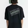Element Homme PEXE LOGO T Shirt Imprimé Flint Black