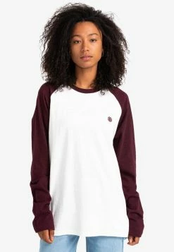 Element Homme T Shirt à Manches Longues Winetasting