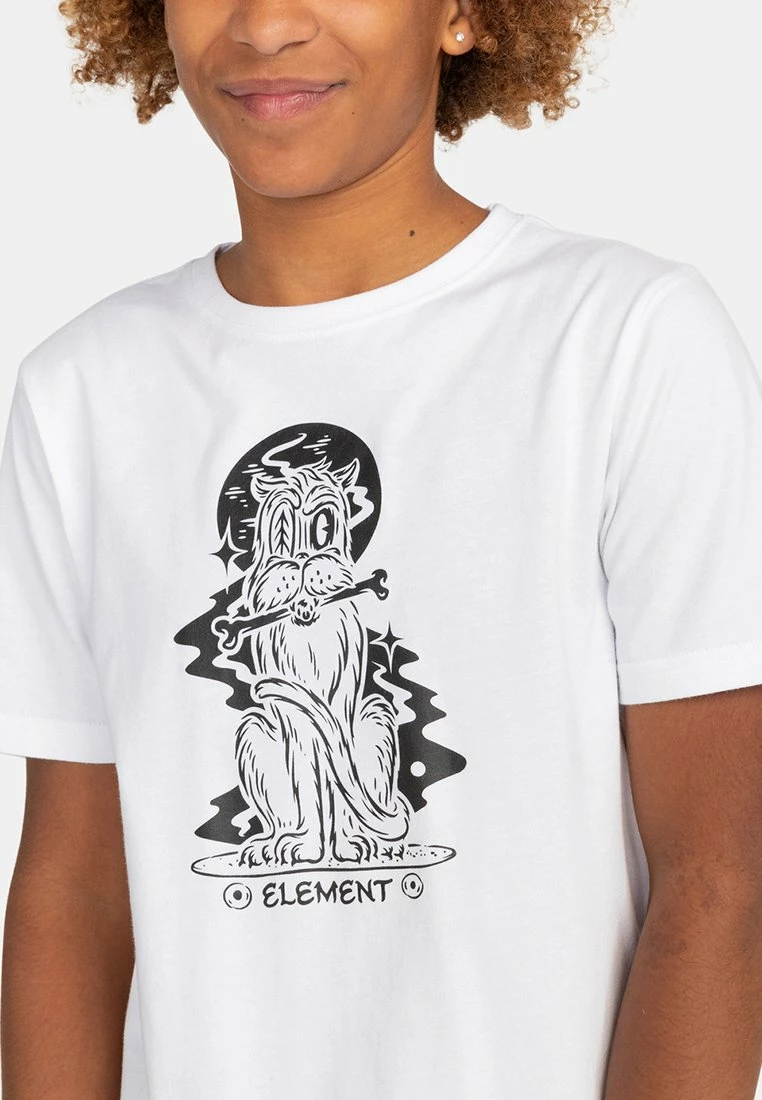 Element T Shirt Imprimé Optic White Enfant â Image 4