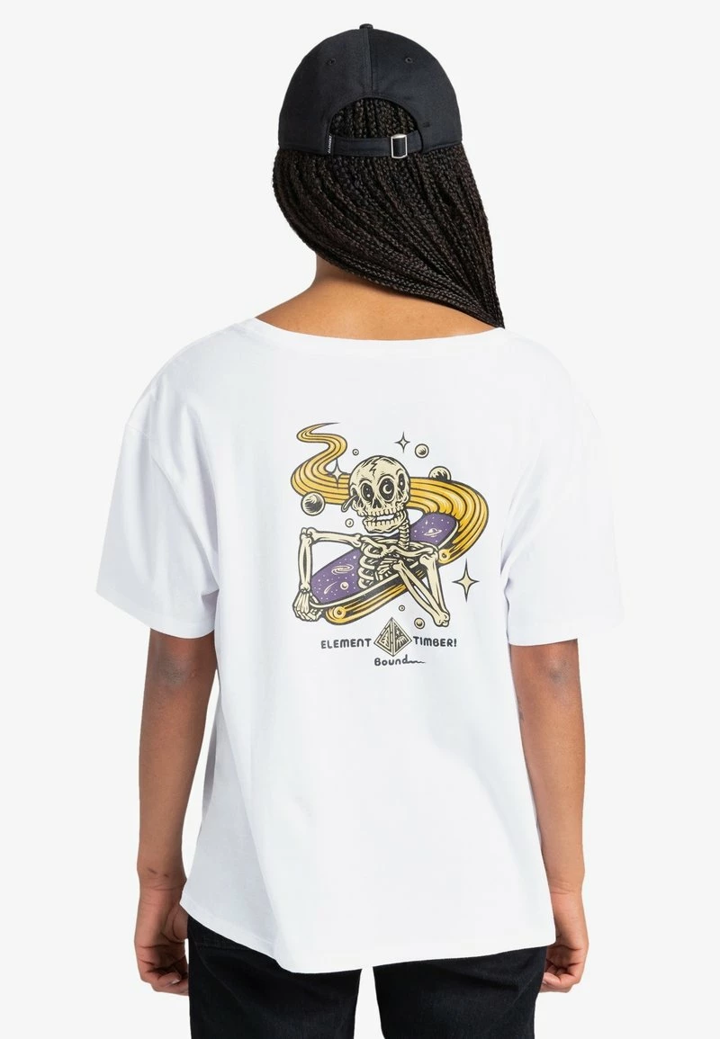 Element Femme T Shirt Imprimé Optic White â Image 2