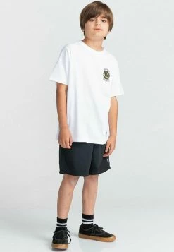 Element MANCHES COURTES T Shirt Imprimé Optic White Enfant