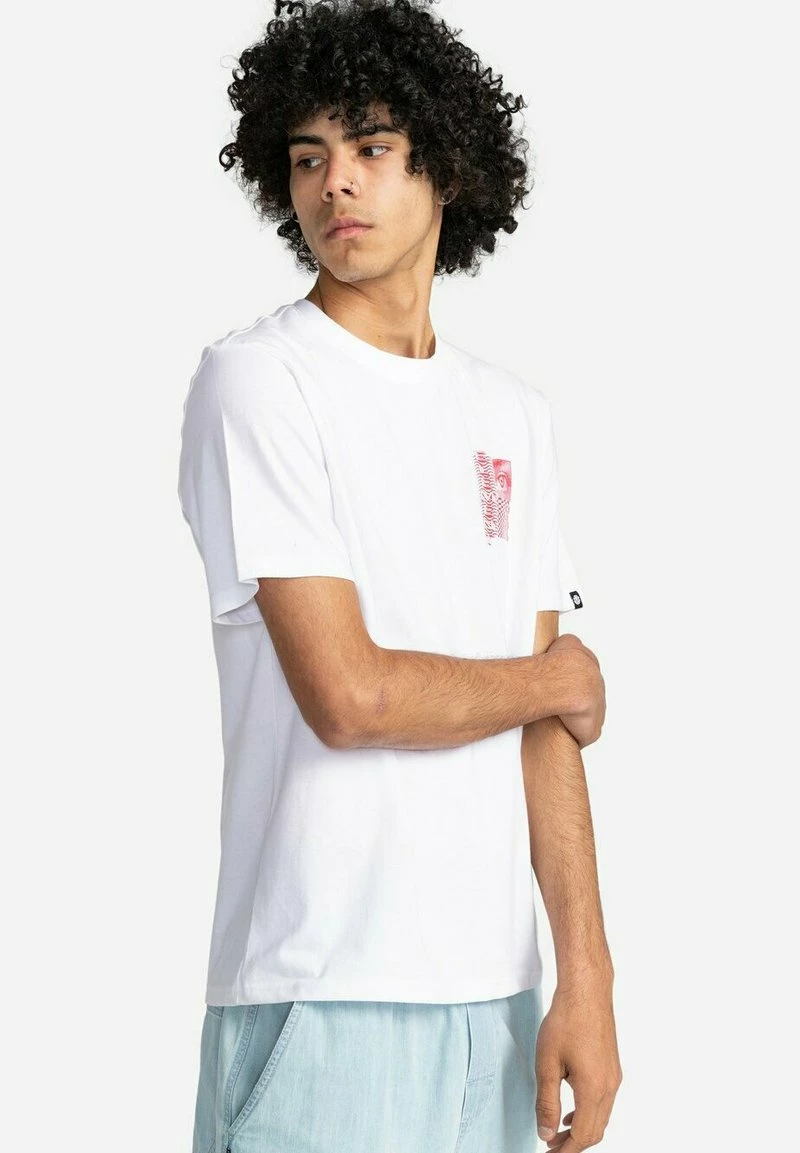 Element UBACA CSSKELP T Shirt Imprimé Optic White Homme â Image 4