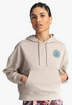 Element Femme Sweat à Capuche Oxford Tan
