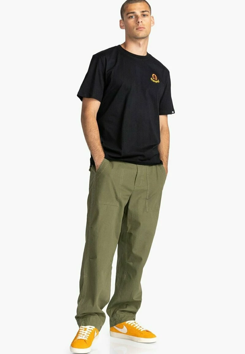 Element Homme TAOS MANCHES COURTES T Shirt Imprimé Flint Black â Image 2