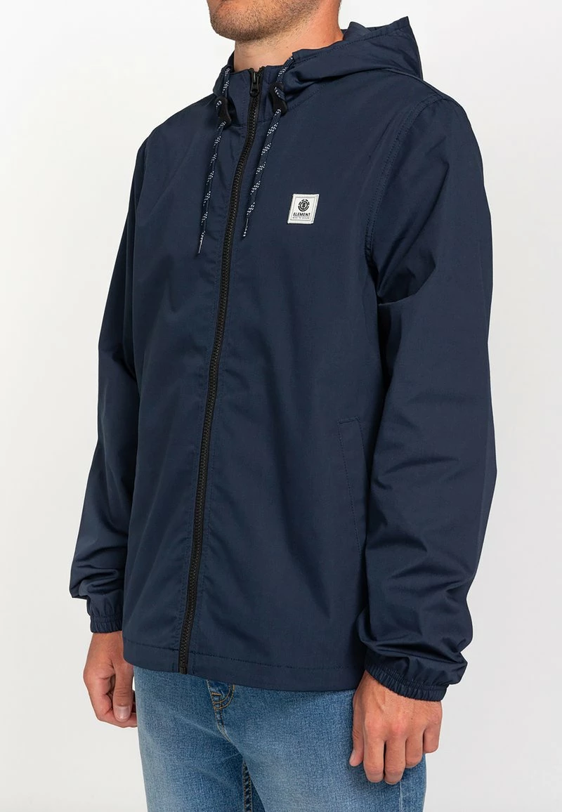 Element WOLFEBORO ALDER Veste Imperméable Eclipse Navy Homme â Image 3