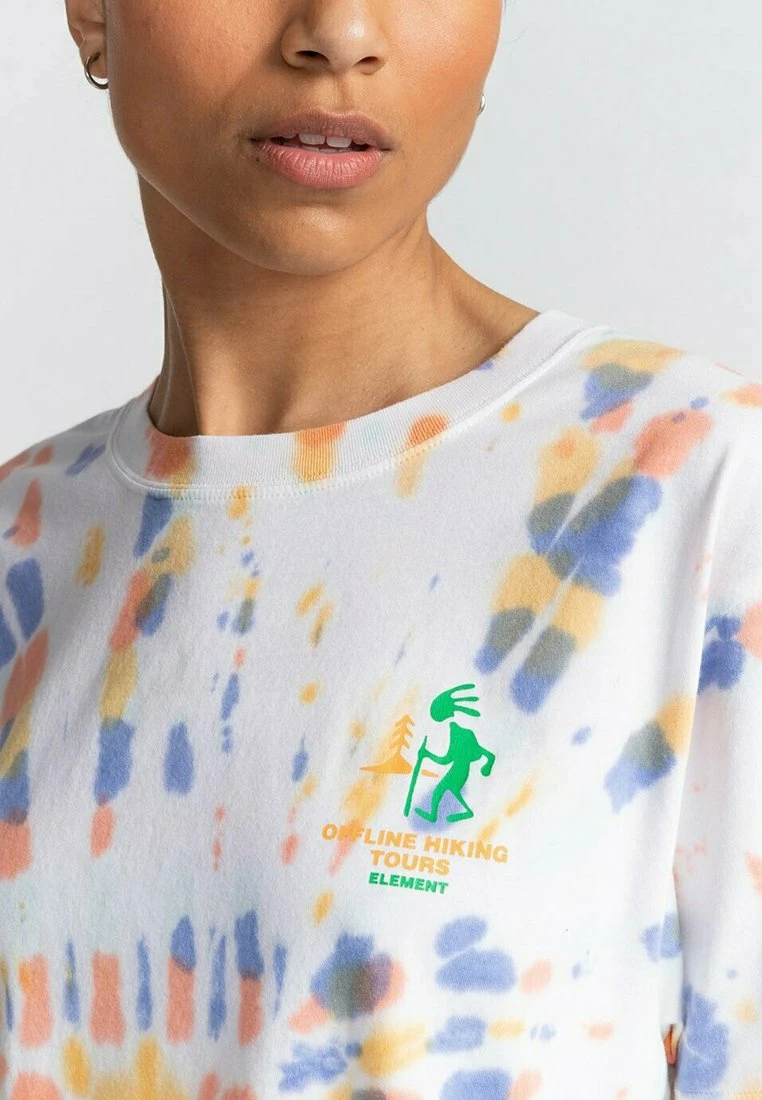 Element Femme MANCHES COURTES T Shirt Imprimé Apricot â Image 5