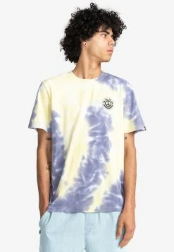 Element KETCH MANCHES COURTES T Shirt Imprimé Nine Iron Homme