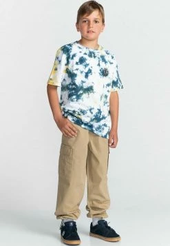 Element SAFARI FÜR Pantalon Cargo Khaki Enfant