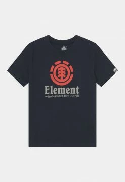 Element Enfant VERTICAL SS YOUTH T Shirt Imprimé Eclipse Navy