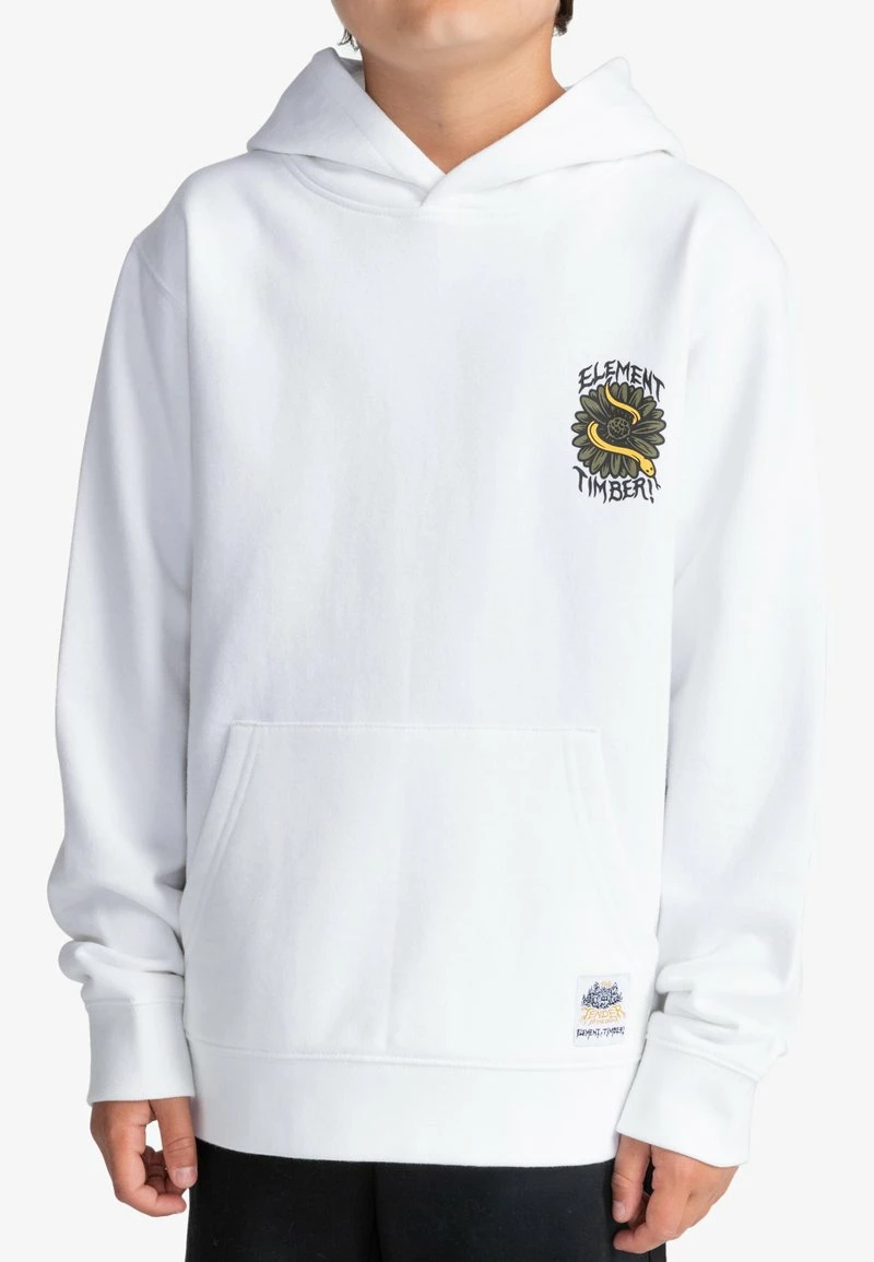 Element Sweat à Capuche Optic White Enfant