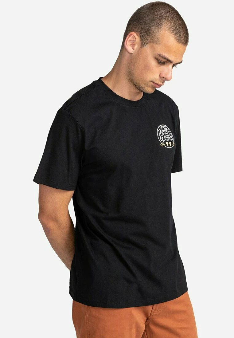 Element MANCHES COURTES HOMME T Shirt Imprimé Flint Black â Image 4