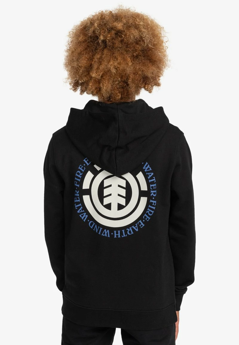 Element Enfant Sweat à Capuche Zippé Flint Black â Image 3
