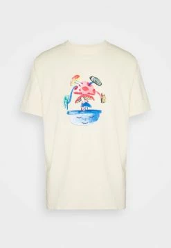 Element MIND SHROOMS DELETION LIST T Shirt Imprimé Frozen Dew Homme