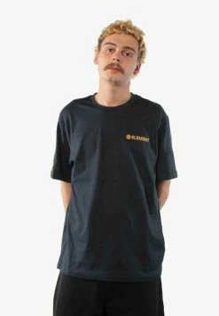 Element BLAZIN CHEST T Shirt Imprimé Eclipse Navy Homme
