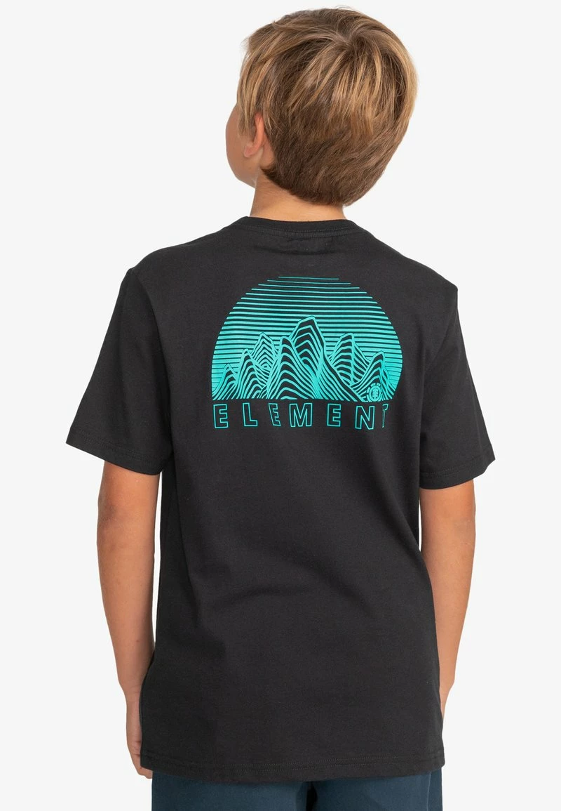 Element Enfant T Shirt Imprimé Flint Black â Image 3