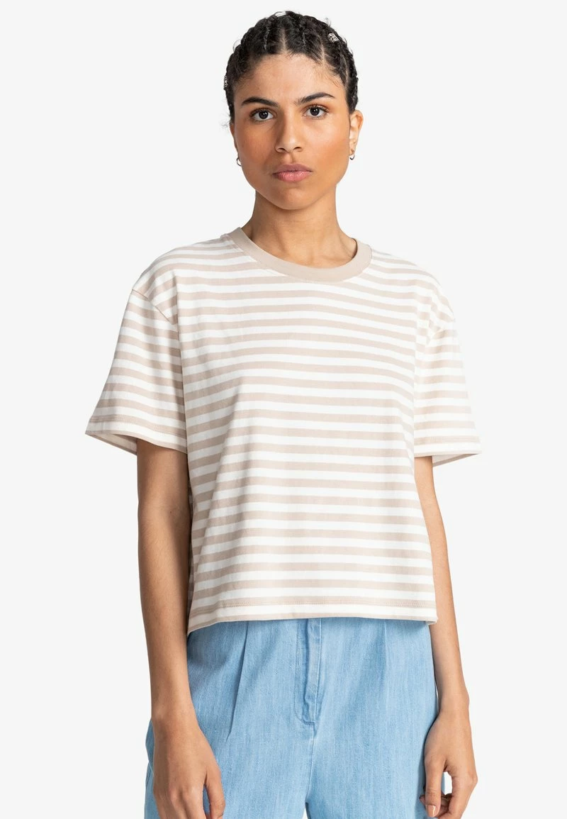 Element T Shirt Imprimé Oxford Tan Femme