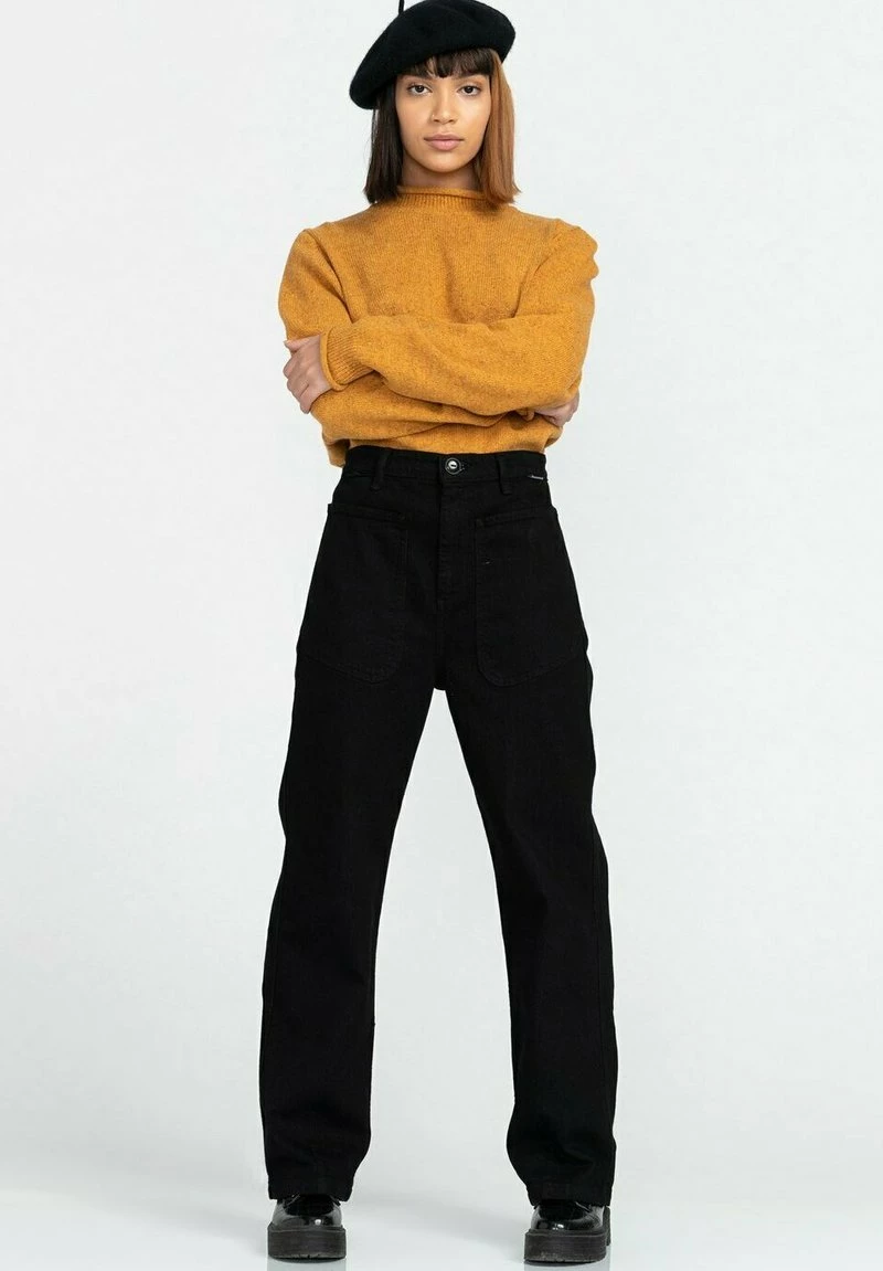 Element KIRUNA Jean Droit Black Rinse Femme â Image 2