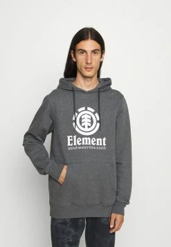 Element VERTICAL HOOD Sweat à Capuche Charcoal Heather Homme