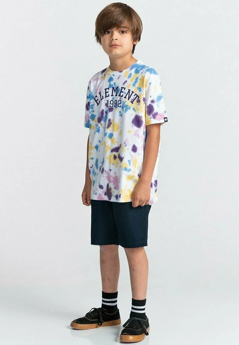 Element Manches Courtes T Shirt Imprimé Light Magma Enfant