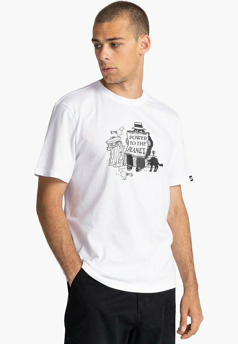 Element Homme T Shirt Imprimé Optic White â Image 5