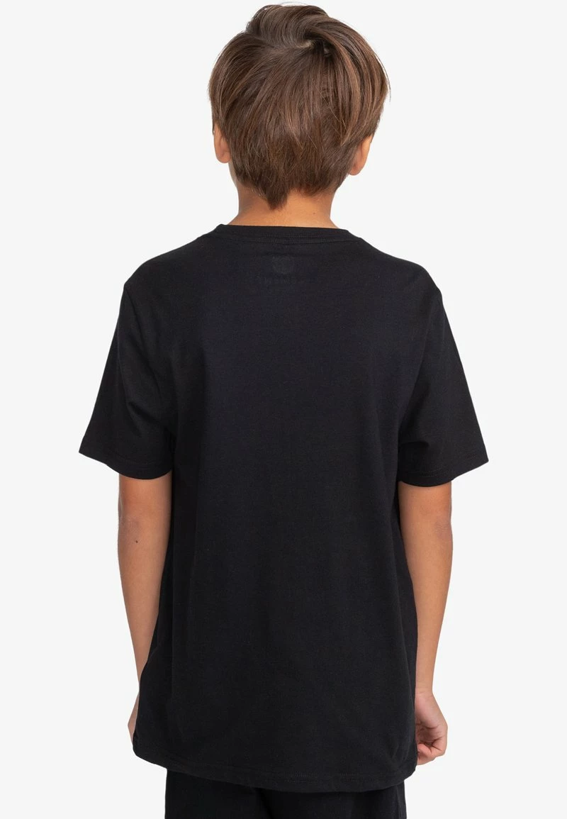Element Manches Courtes T Shirt Imprimé Flint Black Enfant â Image 3