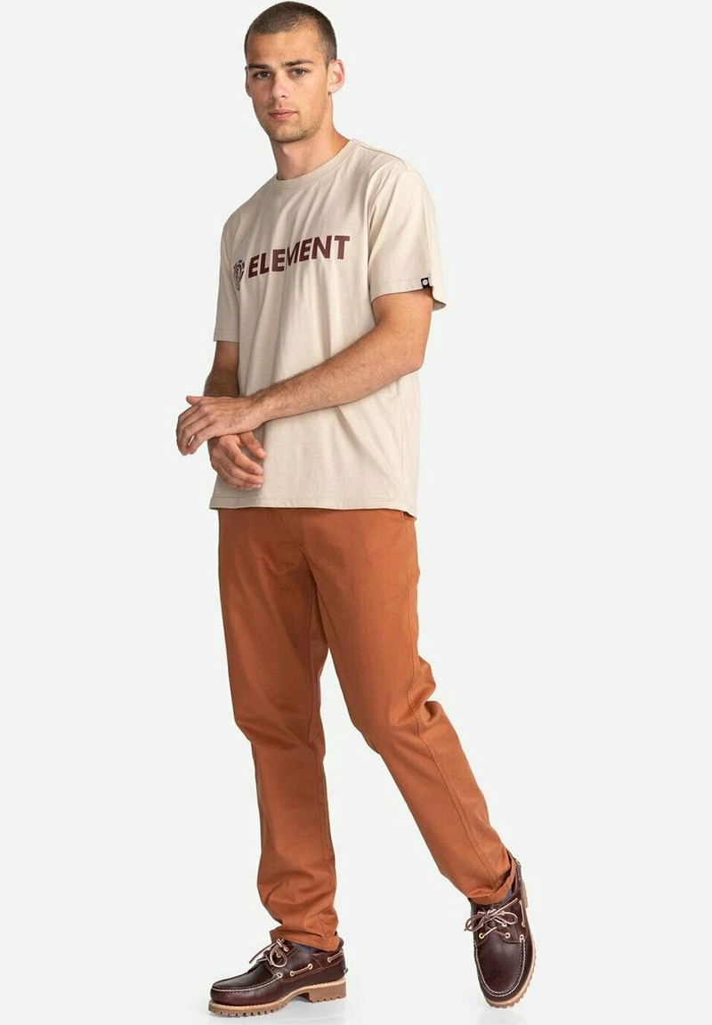 Element BLAZIN T Shirt Imprimé Oxford Tan Homme â Image 2