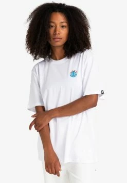 Element T Shirt Imprimé Optic White Homme