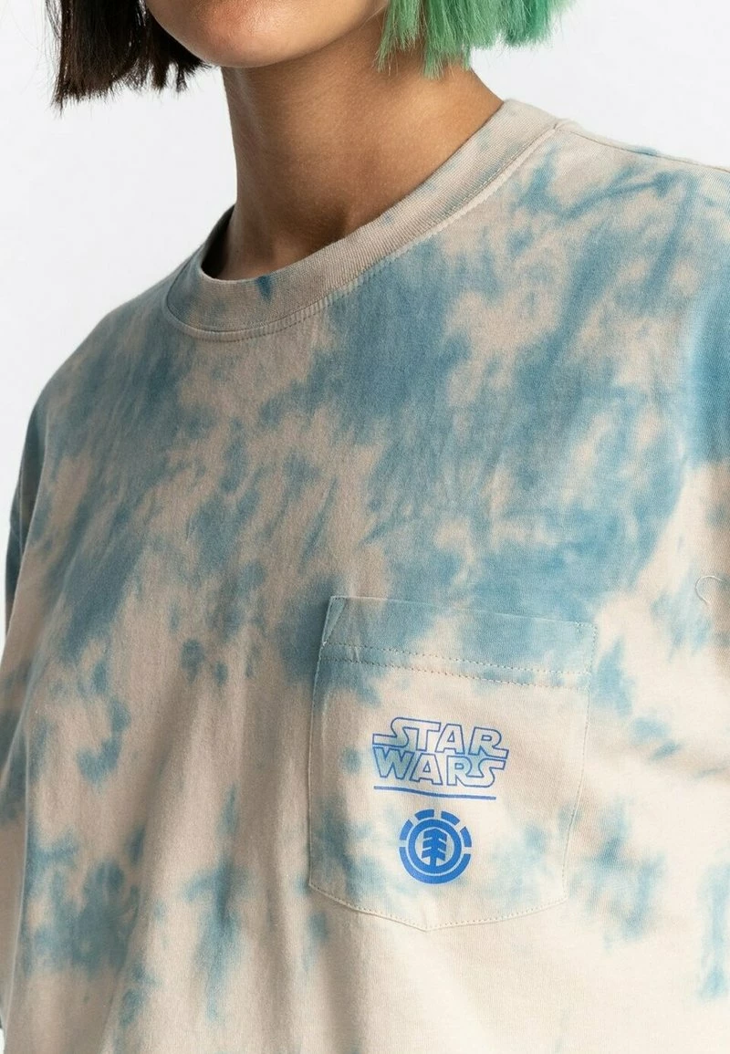 Element T Shirt Imprimé Beige Marble Homme â Image 4