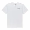 Element Homme BLAZIN CHEST T Shirt Imprimé Optic White