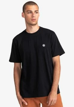 Element T Shirt Basique Flint Black Homme