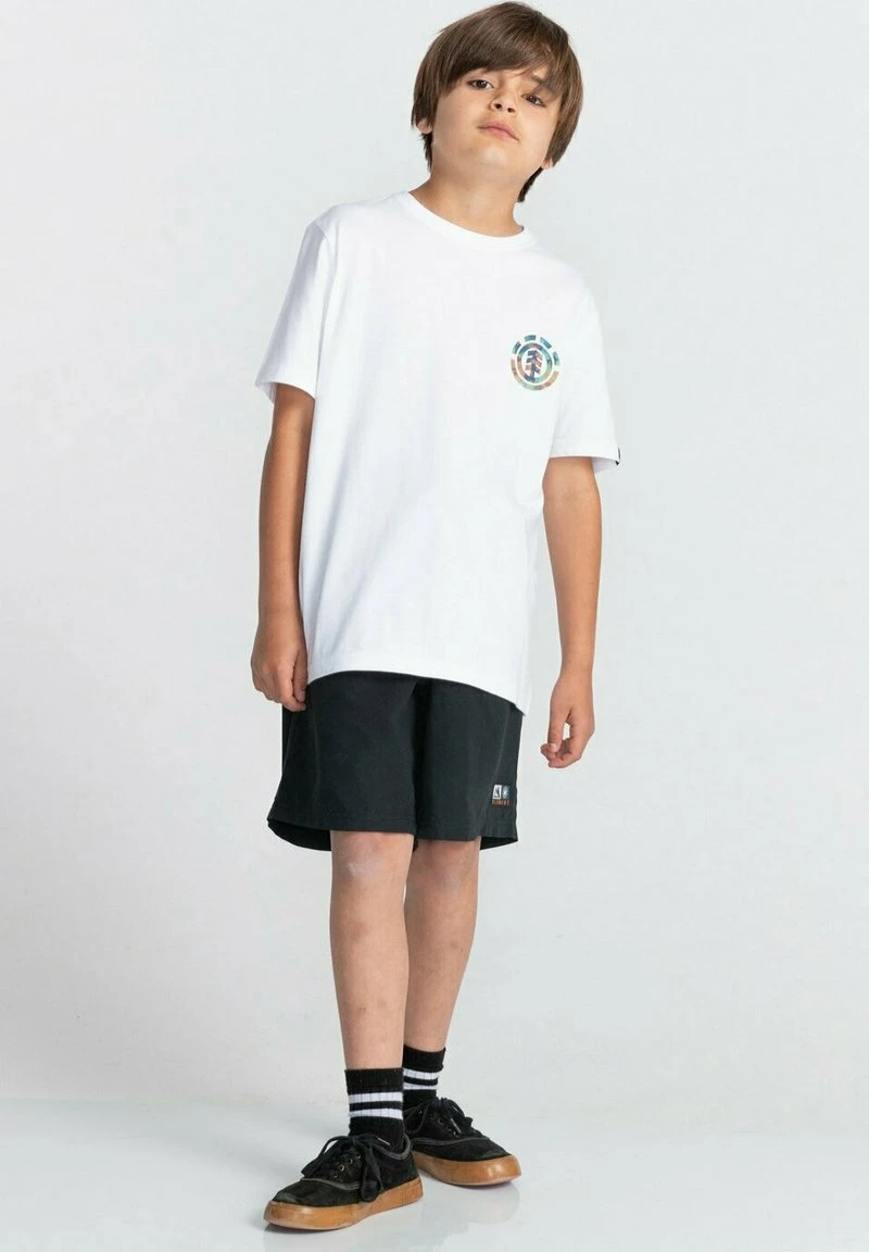 Element Enfant MAGMA ICON T Shirt Imprimé Optic White