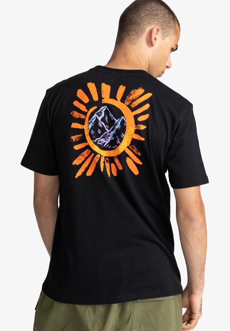 Element Homme TAOS MANCHES COURTES T Shirt Imprimé Flint Black â Image 3