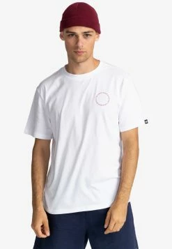 Element Homme DELMAR CSSJELP T Shirt Imprimé Optic White