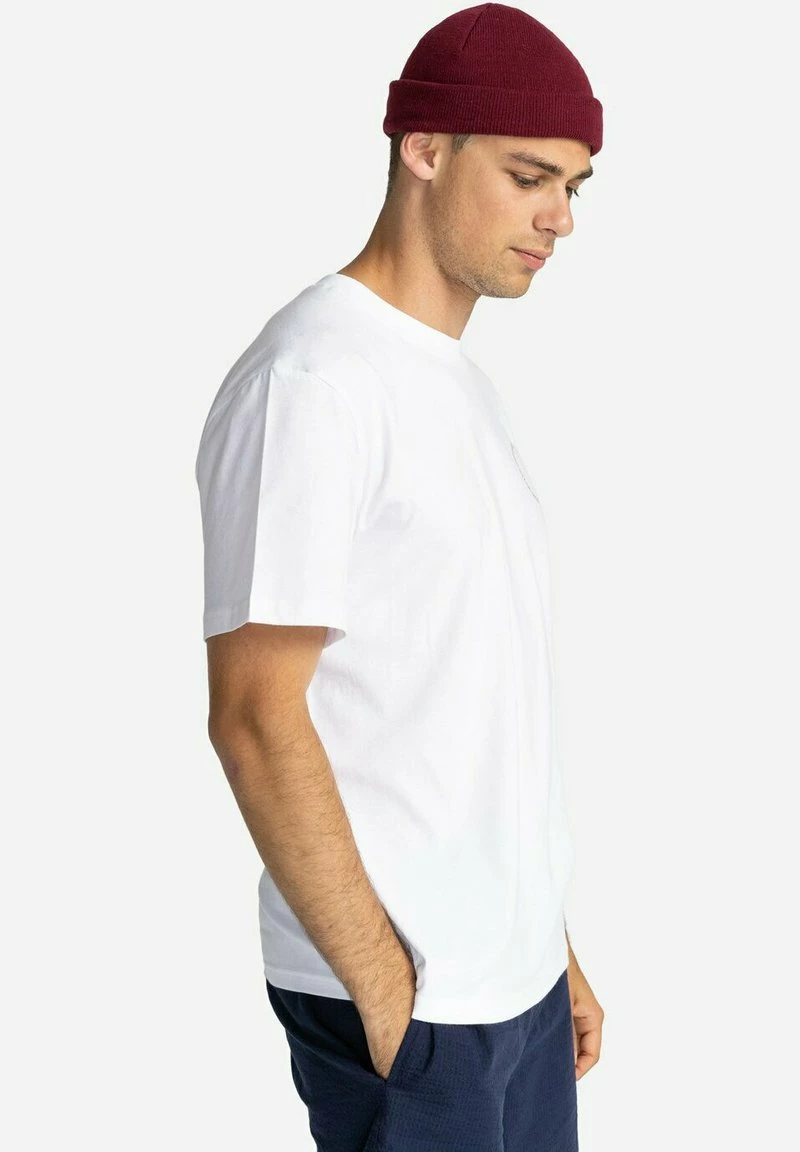 Element Homme DELMAR CSSJELP T Shirt Imprimé Optic White â Image 4