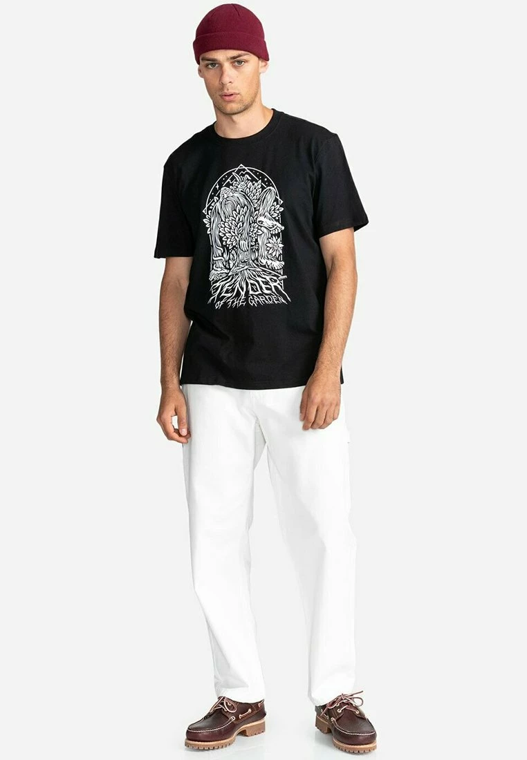 Element MANCHES COURTES HOMME T Shirt Imprimé Flint Black â Image 2