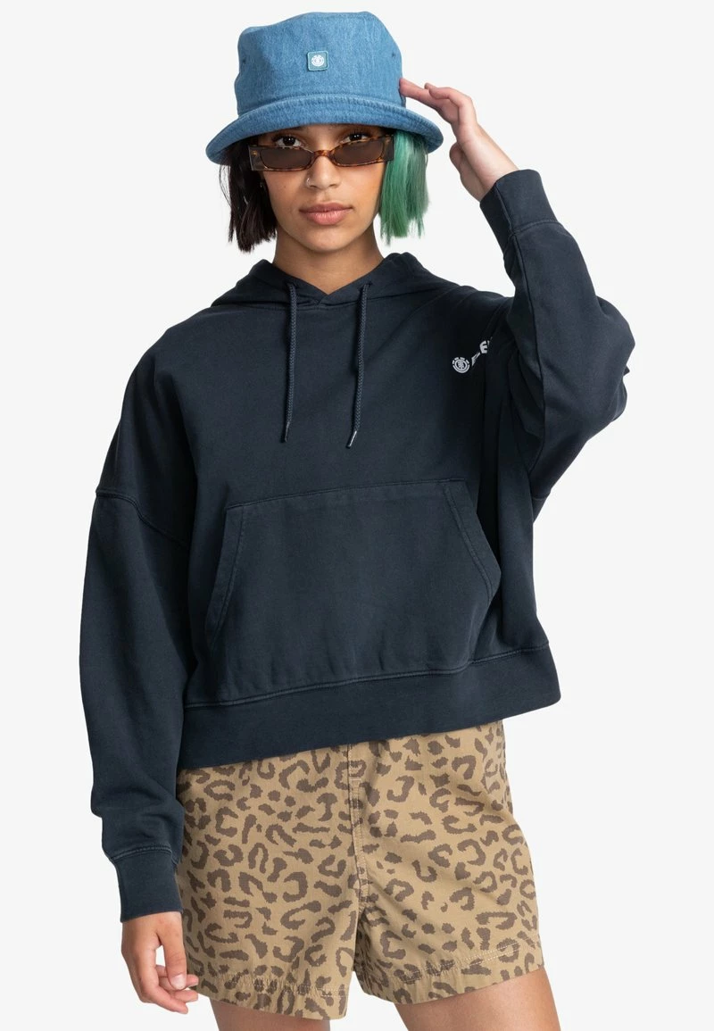 Element Femme Sweat à Capuche Flint Black