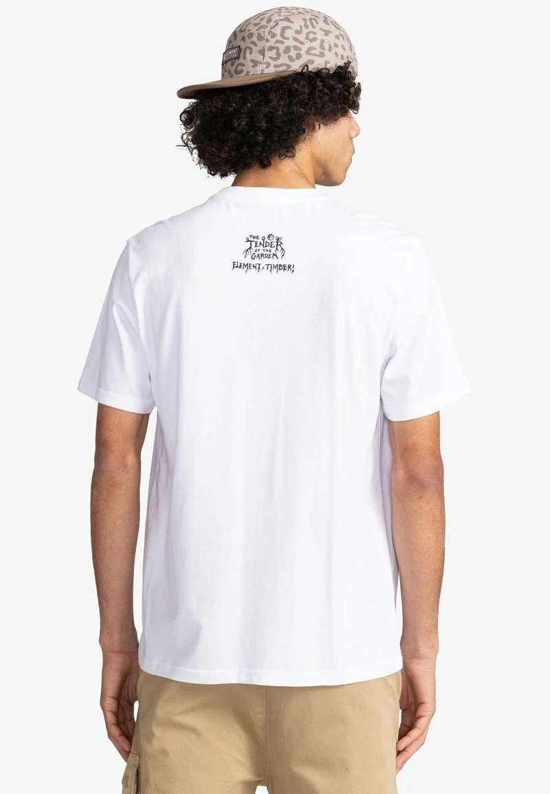 Element Homme T Shirt Imprimé Optic White â Image 3