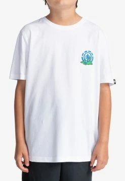 Element T Shirt Imprimé Optic White Enfant