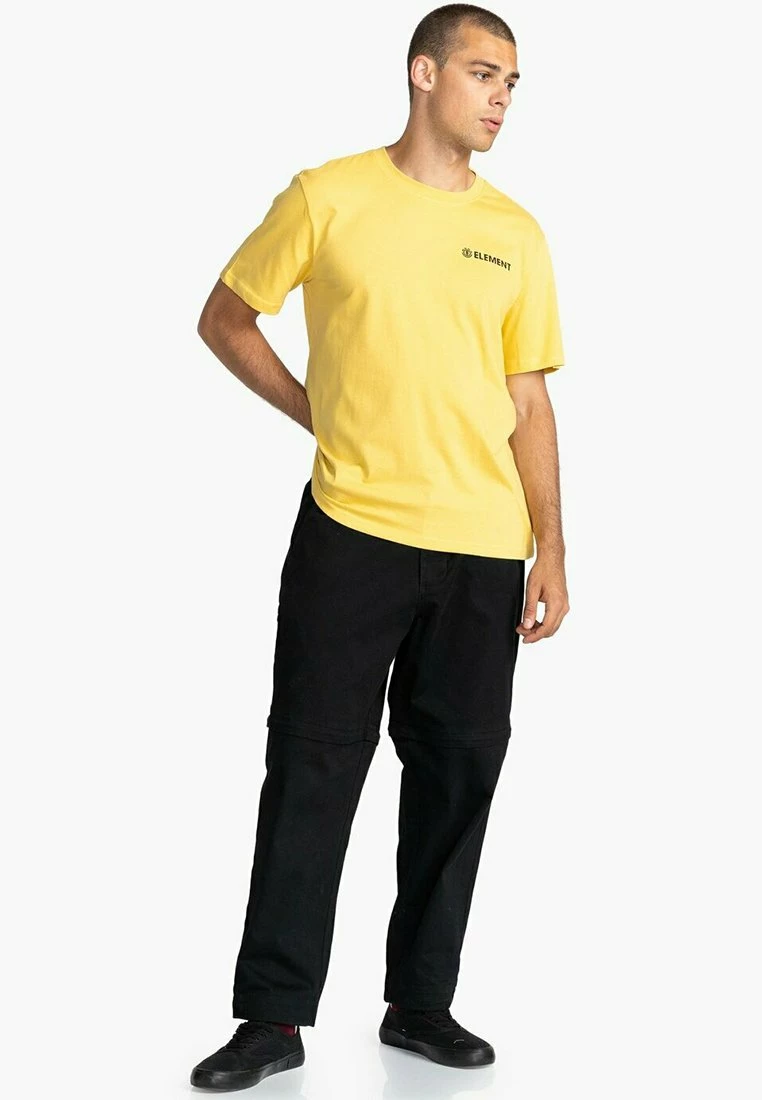 Element Homme BLAZIN CHEST T Shirt Imprimé Cream Gold â Image 2