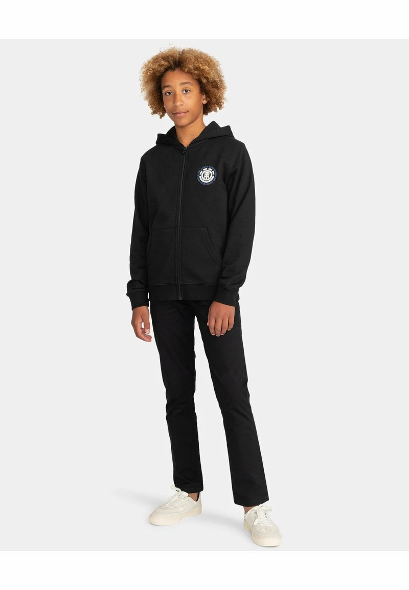 Element Enfant Sweat à Capuche Zippé Flint Black â Image 2