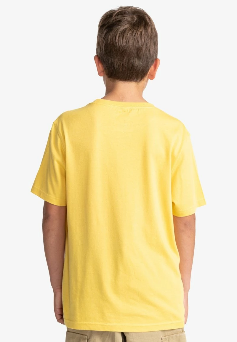 Element BASIC LABEL MANCHES COURTES T Shirt Basique Cream Gold Enfant â Image 3