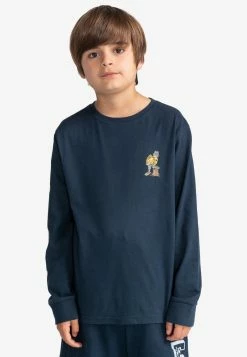 Element T Shirt à Manches Longues Eclipse Navy Enfant