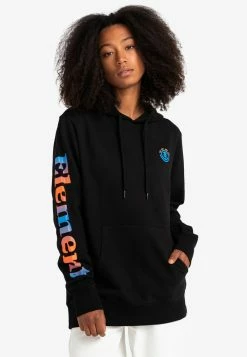 Element Sweatshirt Flint Black Femme