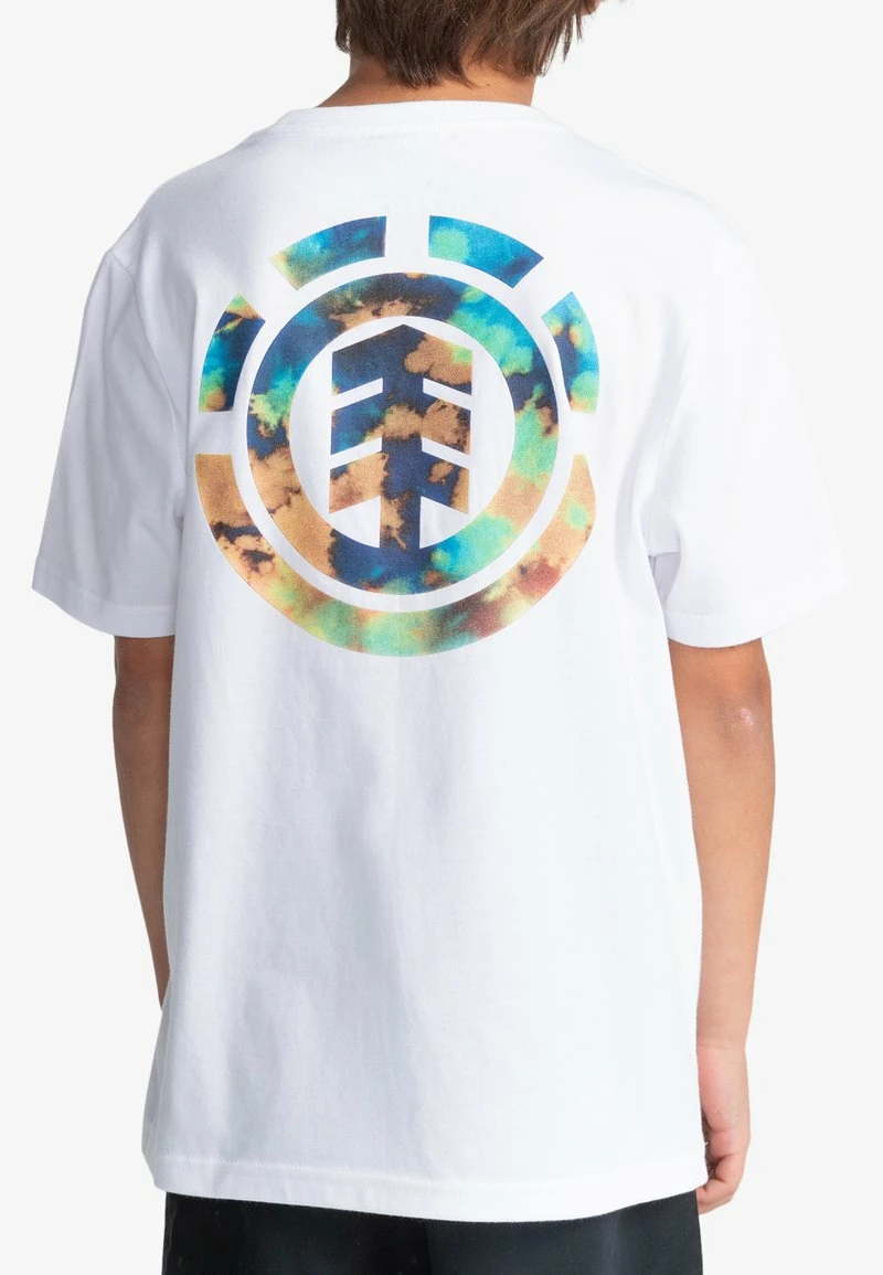 Element Enfant MAGMA ICON T Shirt Imprimé Optic White â Image 3